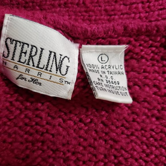 Retro style button sweaters set - Picture 10 of 15